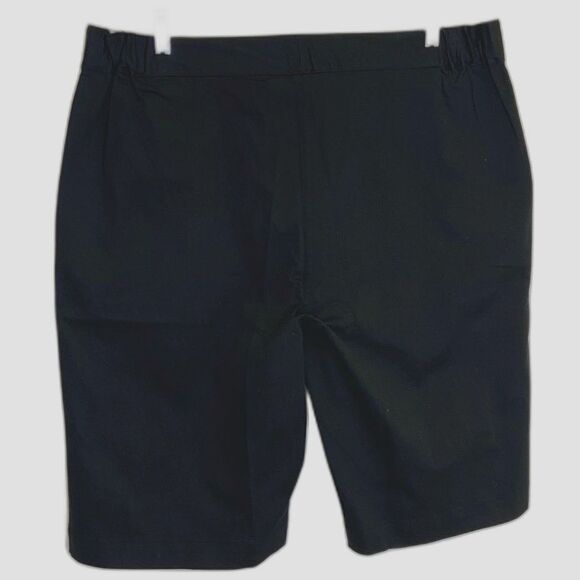 Susan Graver - Cotton Bermuda Shorts - size 1X NWT - Picture 4 of 7